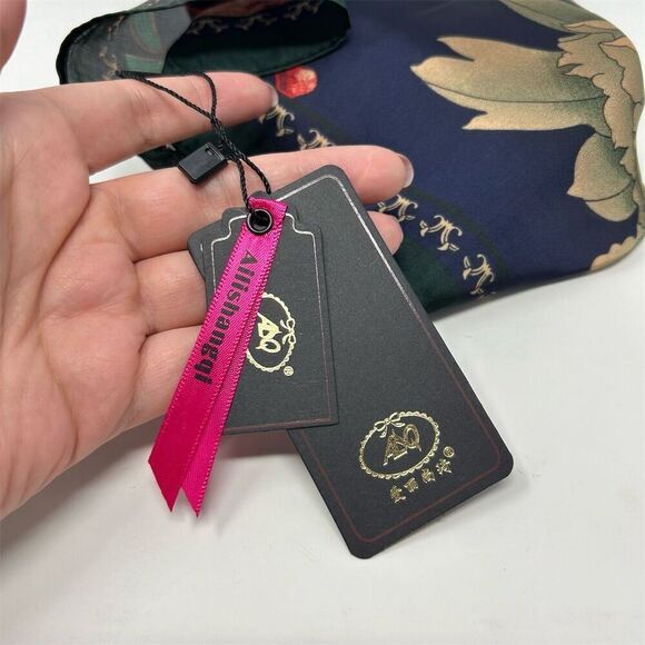 Floral Faux Silk Polyester Scarf Multicolor Floral Spring Shawl Wrap Scarf - Picture 4 of 16